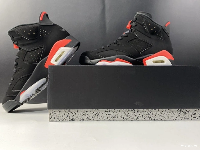 One Kick Jordan6 EyeCatching Black Infrared 384664- 4044 1015